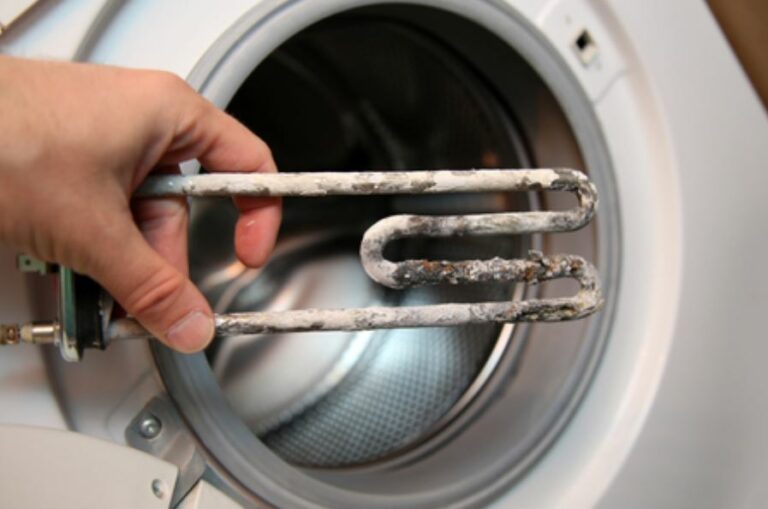 Cómo quitar la cal de la lavadora
