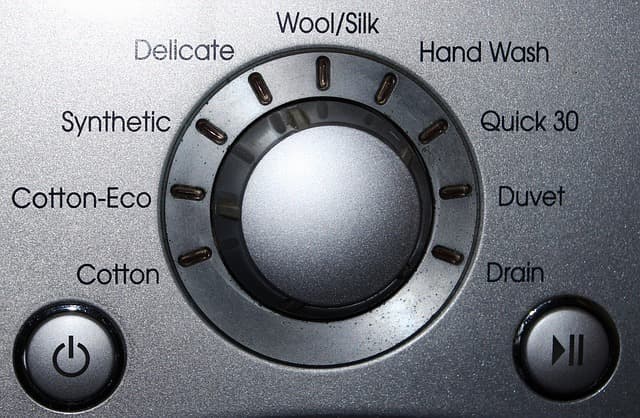 programas de una lavadora para lavar edredón