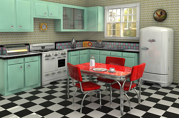 cocina vintage y retro