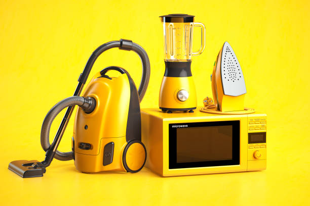 color amarillo en electrodomésticos