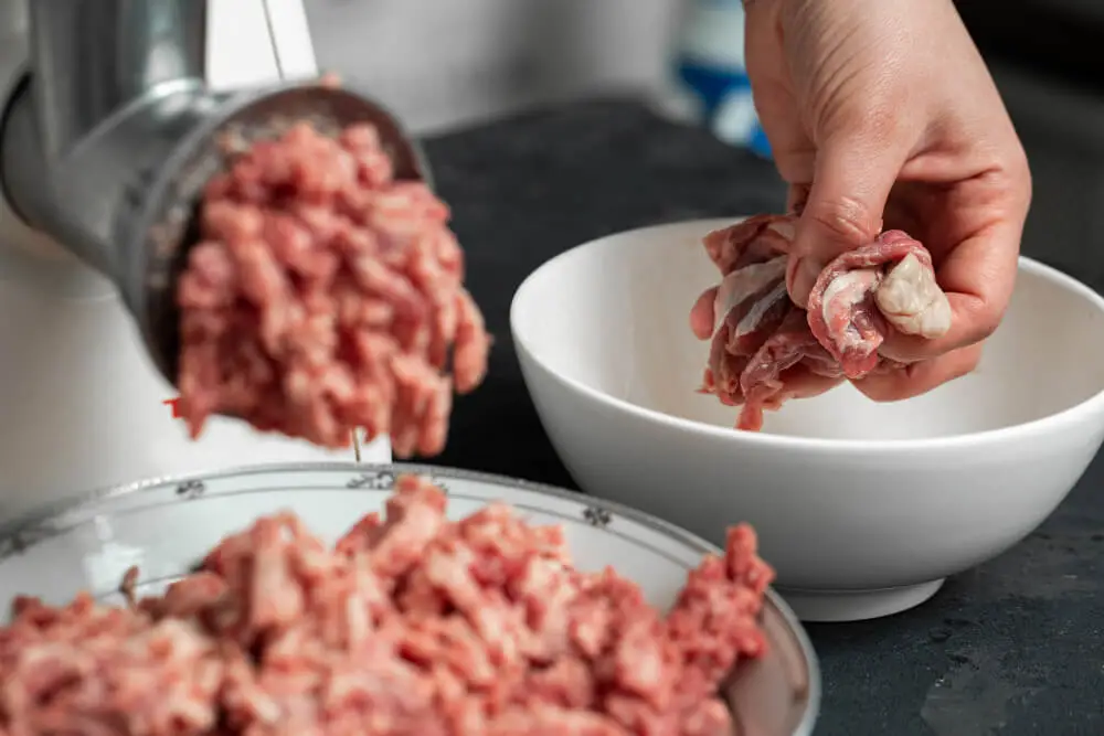 máquina picadora de carne