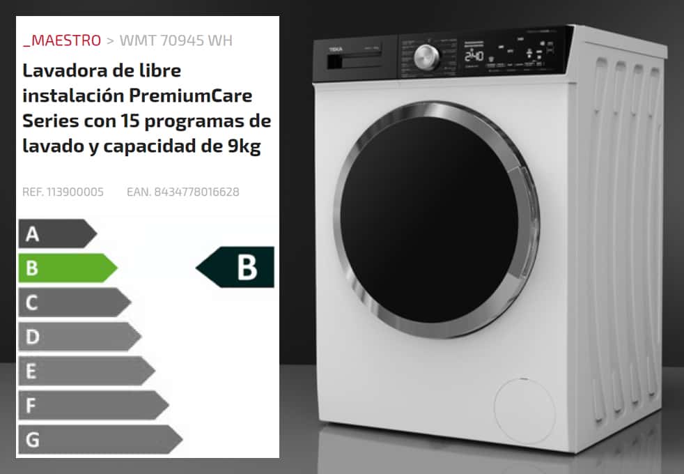Lavadora WMT 70945 WH
