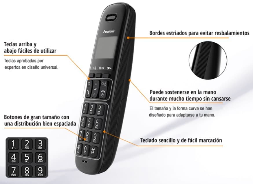 Pack 2 Teléfonos Inalámbricos con Pantalla LCD Alcatel®