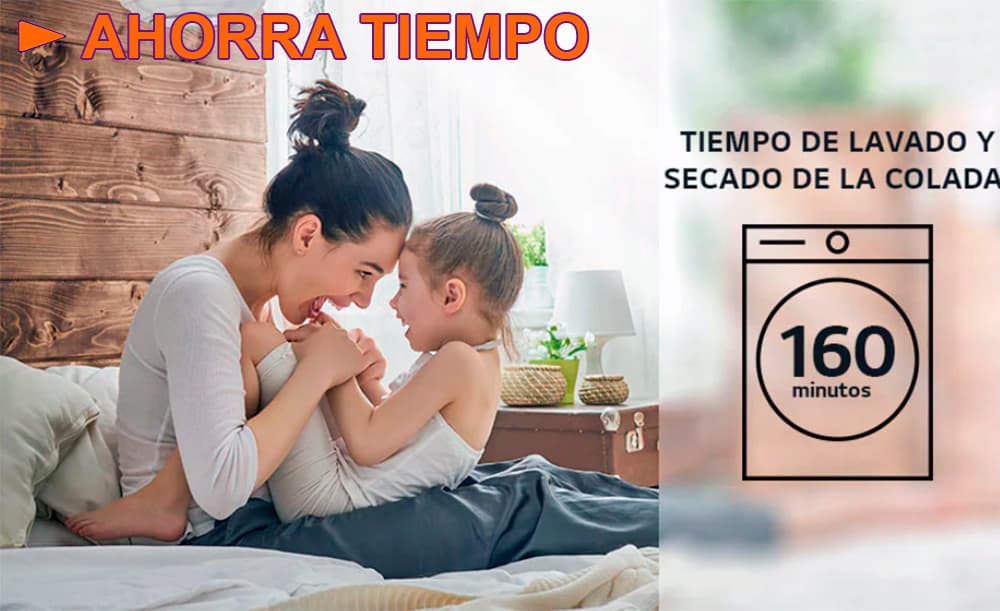 Ahorra tiempo con LG