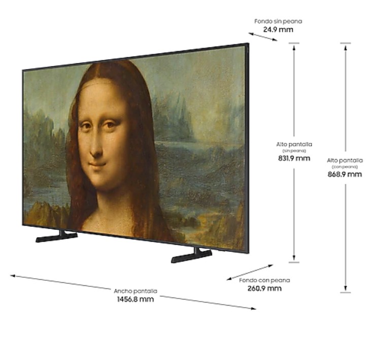 QE65LS03BAUXXC medidas