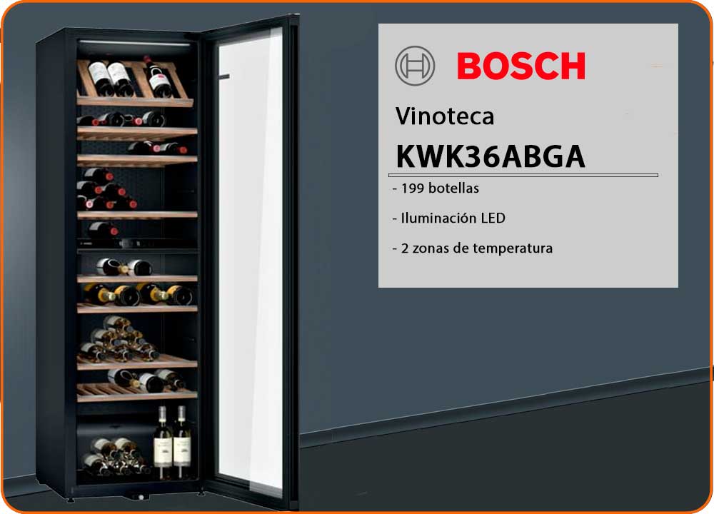 caracteristicas vinoteca Bosch