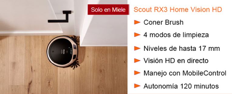 Robot Aspirador Miele Scout RX3