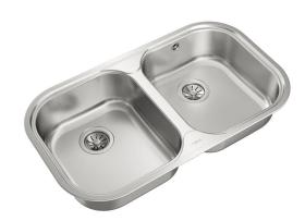 Teka STYLO 2C - Fregadero Con Orificio Mueble 80 Cm Inoxidable