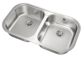 Teka STYLO 2C - Fregadero Con Orificio Mueble 80 Cm Inoxidable