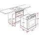 Teka He 435 Me - Horno convencional Acero Inoxidable 57 Litros Clase A