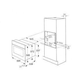 Whirlpool AKZ476/IX - Horno Pirolítico 60 Cm Clase A Acero Inoxidable