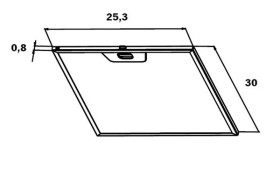 Mepamsa 112.0151.252 - Filtro Antigrasa de aluminio multicapa