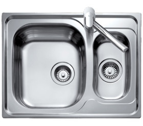 Teka *DISCONTINUADO* 10120090 - Fregadero Universo 1 1/2 C Mueble 60 Cm Inoxidable