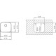 Teka 10125153 - Fregadero Be 45.40 + Grifo In 995 Inoxidable