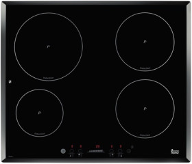Placa Inducción Teka 10210072 4 Zonas Negra Cristal Biselado