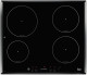 Placa Inducción Teka 10210072 4 Zonas Negra Cristal Biselado