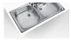 Teka E/800.440 2C - Fregadero Mueble 80 Cm 2 Cubetas Inoxidable