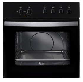 Teka 41506003 - Horno HE 490 Polivalente Convencional Negro Clase A