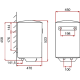 Termo Eléctrico Teka Ewh 50 Blanco 50 Litros Capacidad Consumo Medio