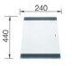 Accesorio Blanco Tabla De Corte 240 Cristal Zerox