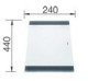 Accesorio Blanco Tabla De Corte 240 Cristal Zerox