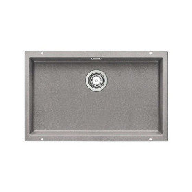 Blanco *DISCONTINUADO* 518574 - Fregadero SUBLINE-U Mueble 80 Cm Alumetálic 1 Cubeta