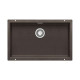 Blanco 518581 - Fregadero SUBLINE 700-U Mueble 80 Cm Café 1 Cubeta