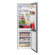 	Frigorifico Beko RCNA320K20PT Clase A+ Look Inox LED Neo Frost 185x60 Cm