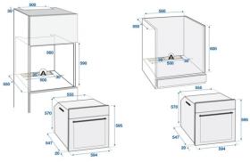 Horno Multifunción Beko BIE24300W Clase A 6 funciones 59.5 x 59.4 cm