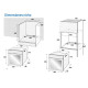 Horno Multifunción Beko BIE22302XD Clase A 6 funciones 59.5 x 59.4 cm