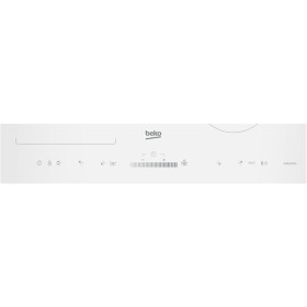 Beko HII64500FHTW - Placa Flex Inducción Cristal Blanca 60 cm