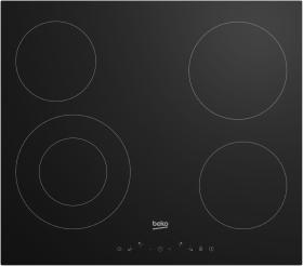 Beko HIC64402E - Placa Vitrocerámica 60 cm 4 zonas 3.7 x 58 x 52 cm