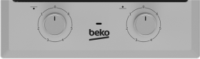 Beko HDCC32200X - Placa Vitrocerámica 30 cm 2 zonas de cocción