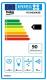 Campana Decorativa Inclinada Beko HCA62640B Negro 60 cm Clase C LED