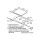 Siemens ET651FKP2E - Placa Vitrocerámica 3 Zonas 60 Cm Touch Slider