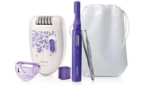 Philips *DISCONTINUADO* HP6543 - Pack Depiladora + Recortador de Precisión + Pinzas