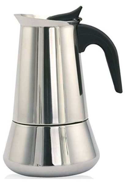 Orbegozo KFI 1260 Cafetera Italiana 12 Tazas Válvula de Seguridad Inox