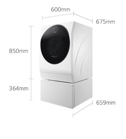 LG LSWD100 - Lavasecadora SIGNATURE TWIN WASH™ 12 / 7 kg Dos lavadoras