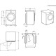 AEG L7WEE861 - Lavasecadora 8/6Kg 1600rpm Condensación 60cm Clase A Blanco