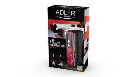 Radiador Adler AD7801 Aceite 1500W 2 Niveles Temperatura