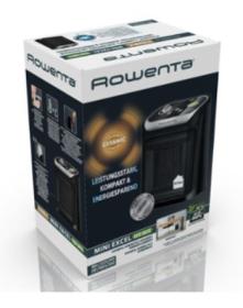 Calefactor Rowenta SO9265F0 Mini Excel Eco Safe 1800W Negro 49dB