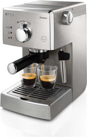 HD8427 - Cafetera Saeco Poemia Espresso Manual Acero Inoxidable