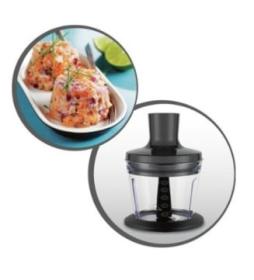 Moulinex DD873D - Batidora de mano Infinity Force V3 1000W Inox
