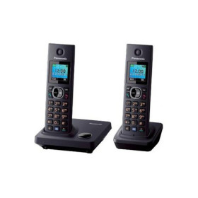 KXTG7852SPB - Dúo Inalámbrico Panasonic Negro Manos Libres