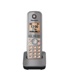 KXTGA671EXM - Teléfono Inalámbrico Panasonic Supletorio Gris Metal