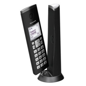 Panasonic KXTGK210SPB - Teléfono Inalámbrico Negro Diseño Vertical