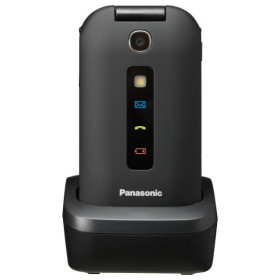 Panasonic KXTU329EXME - Teléfono Móvil Fácil Uso Bluetooth Cámara