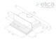 Elica PRF0121107 - Campana Ciak 86 Cm Integrable Acabado Silver