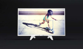 Philips 32PHT4032 - Televisor LED Ultrafino 32 Pulgadas (80cm) DVB-T/T2/C