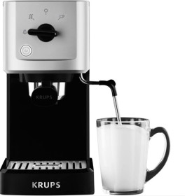 KRUPS Nespresso Cafetera de cápsulas, plástico, negro/plata